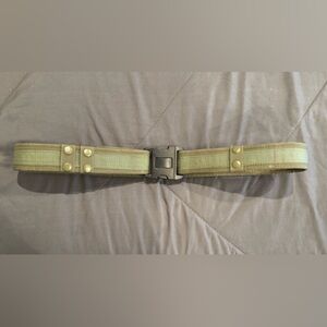 Bianchi Green Tactical Belt no sz but measures 46-47 inches.